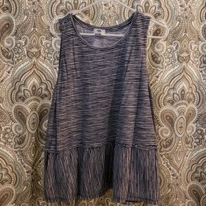 Old Navy Peplum Tank